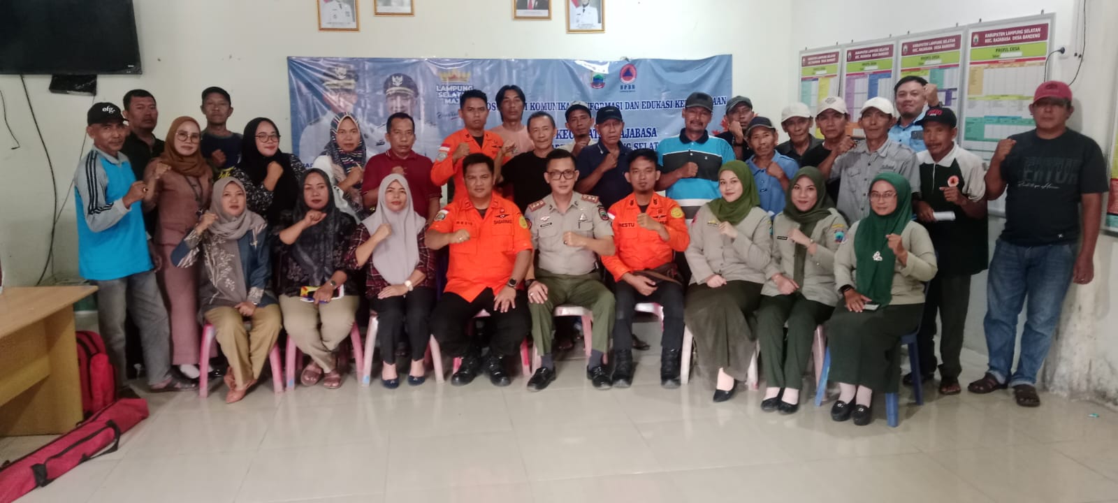 Sosialisasi Komunikasi, Informasi, dan Edukasi (KIE) di 4 Desa Kecamatan Rajabasa